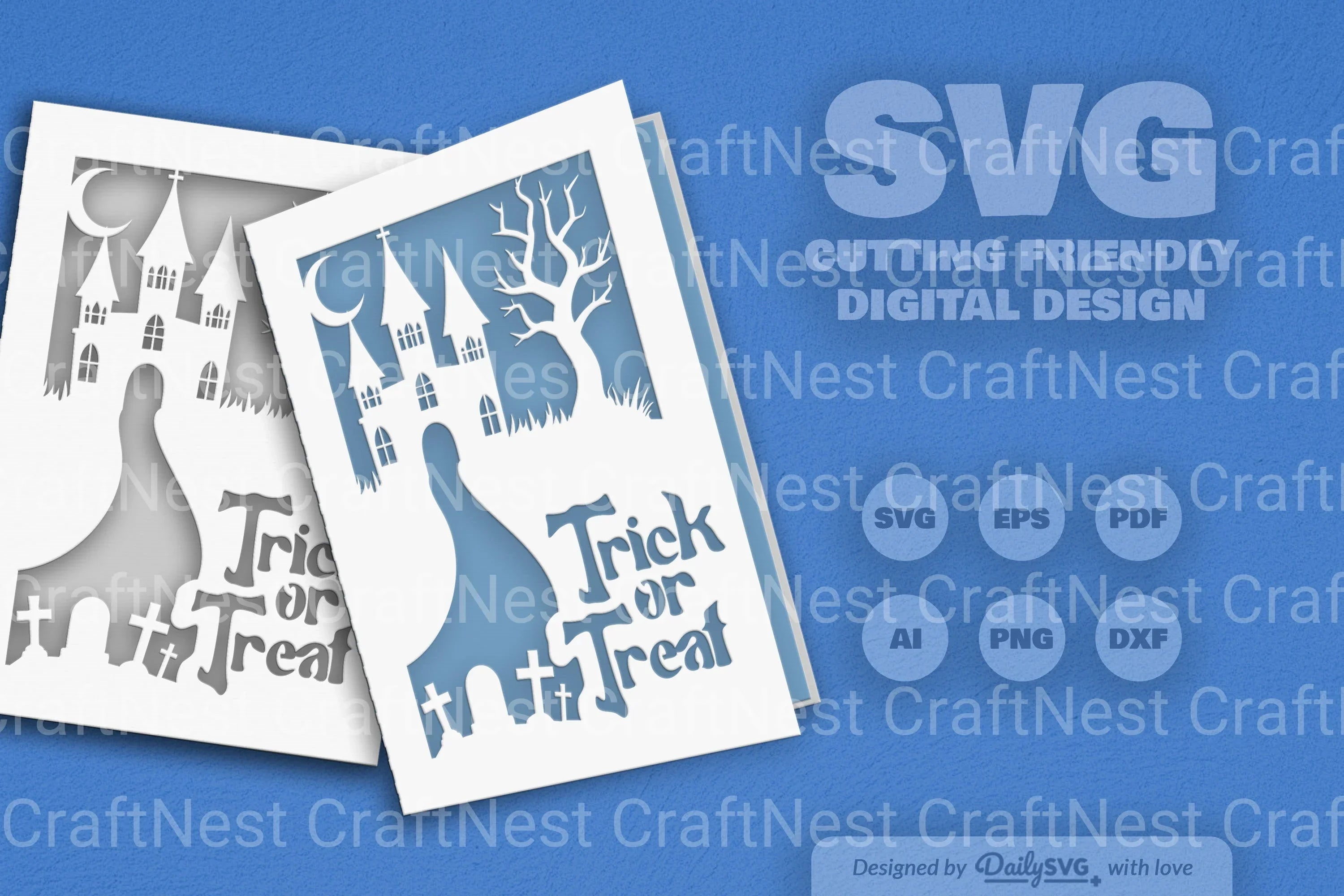Halloween Papercut SVG Bundle