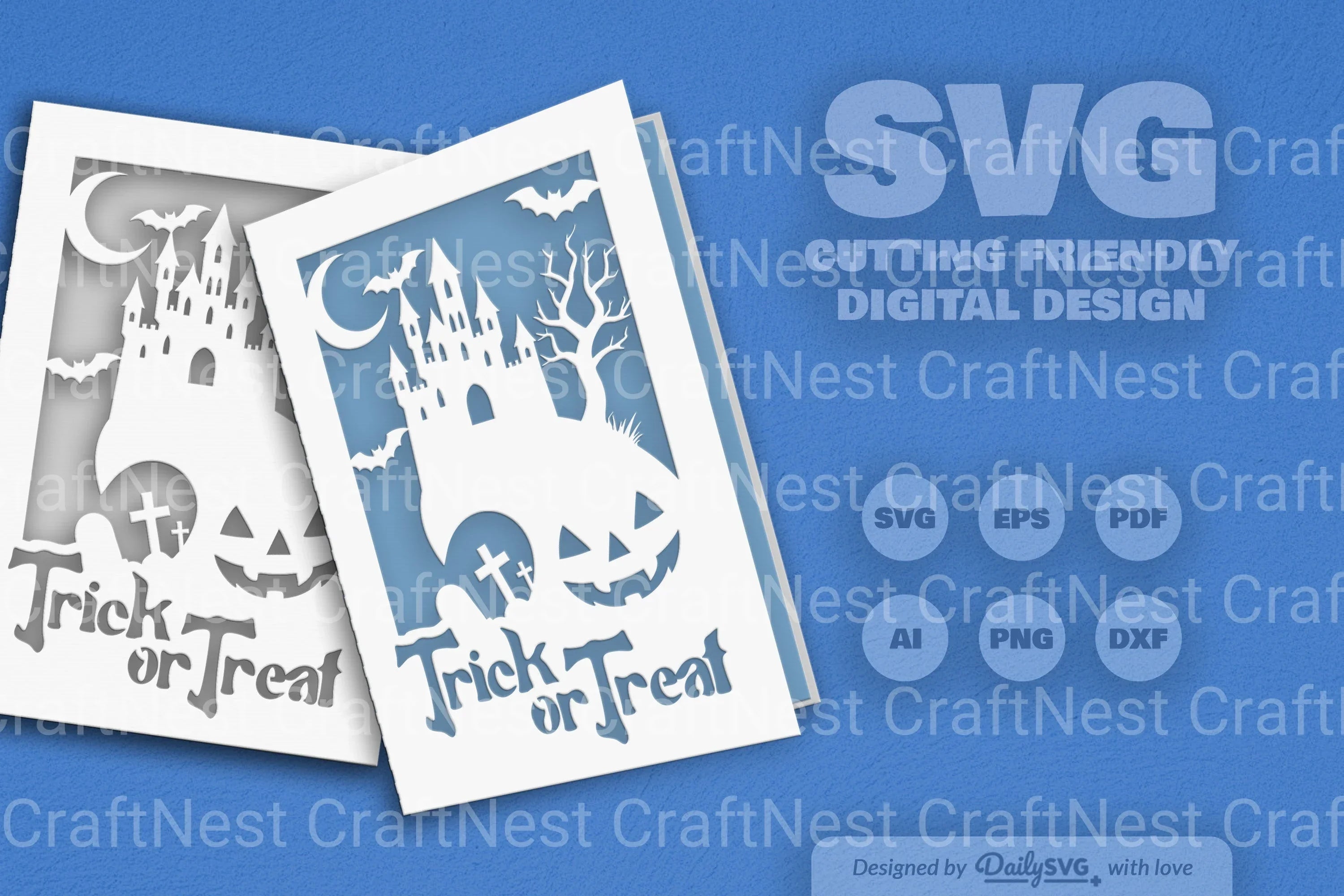 Halloween Papercut SVG Bundle