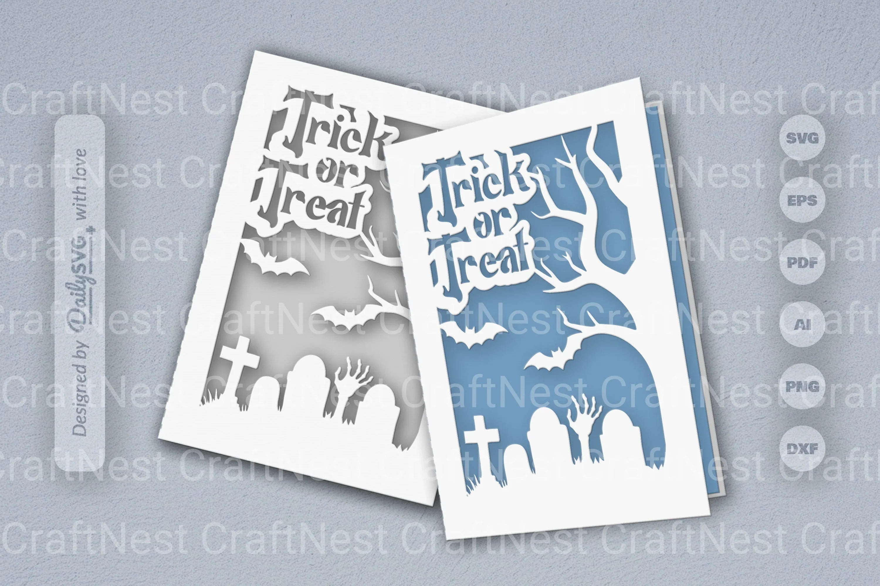 Halloween Papercut SVG Bundle