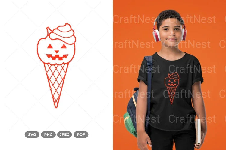 Halloween Ice Cream SVG Bundle - CraftNest - Digital Crafting and Art