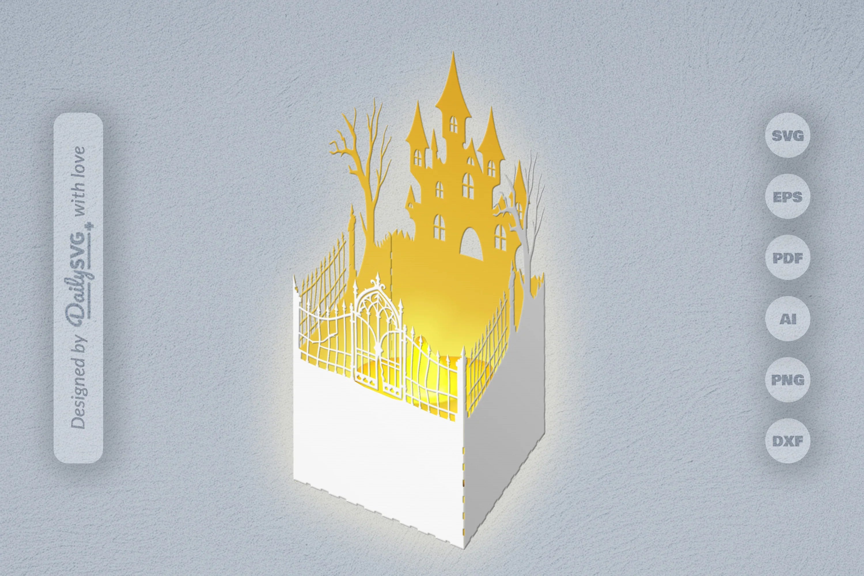 Halloween Papercut SVG Bundle 1 - CraftNest - Digital Crafting and Art