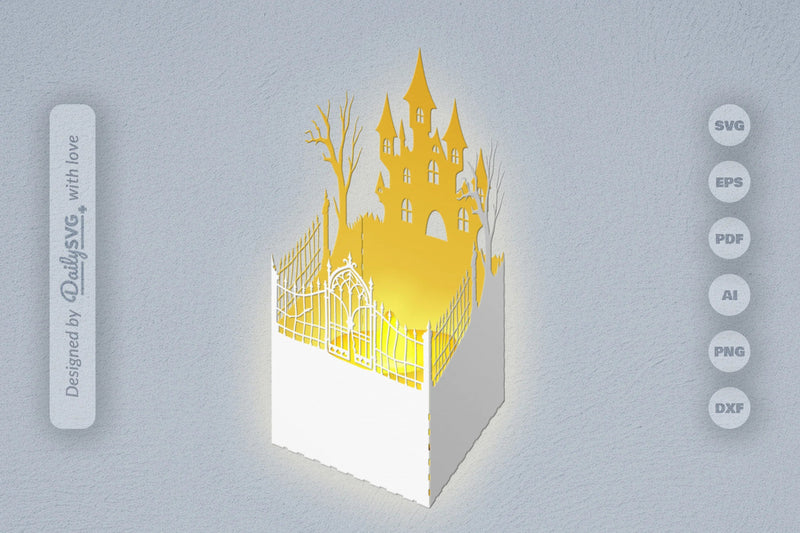 Halloween Papercut SVG Bundle 1 - CraftNest - Digital Crafting and Art