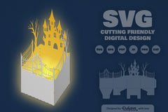 Halloween Papercut SVG Bundle 1 - CraftNest - Digital Crafting and Art