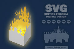 Halloween Lantern Papercut Clipart Daily SVG Bundle - CraftNest - Digital Crafting and Art