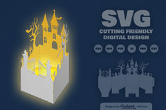Halloween Lantern Papercut Clipart Daily SVG Bundle - CraftNest - Digital Crafting and Art