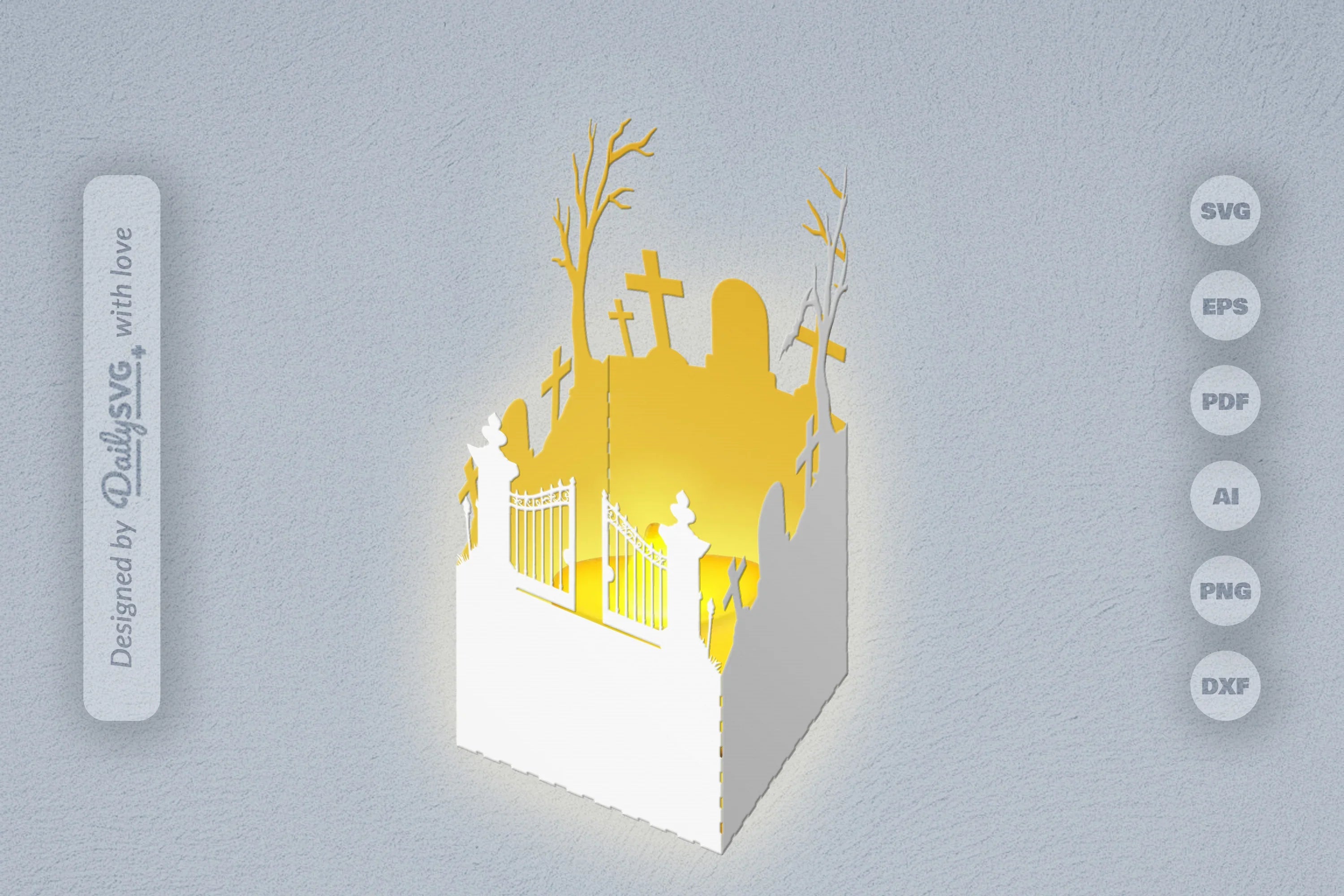 Halloween Papercut SVG Bundle 4 - CraftNest - Digital Crafting and Art