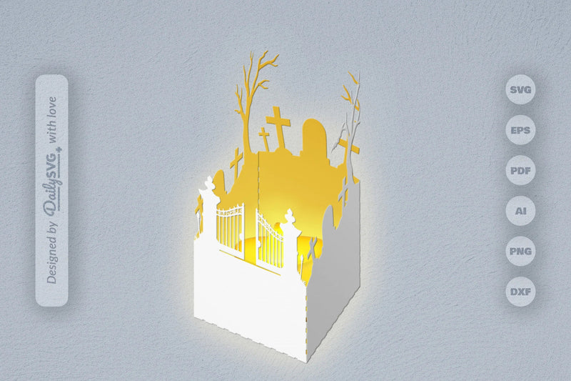 Halloween Papercut SVG Bundle 4 - CraftNest - Digital Crafting and Art
