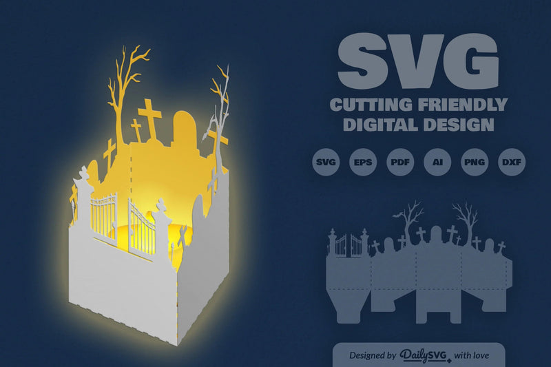 Halloween Papercut SVG Bundle 4 - CraftNest - Digital Crafting and Art