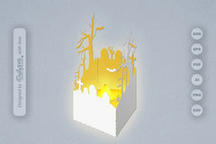 Halloween Papercut SVG Bundle 2 - CraftNest - Digital Crafting and Art