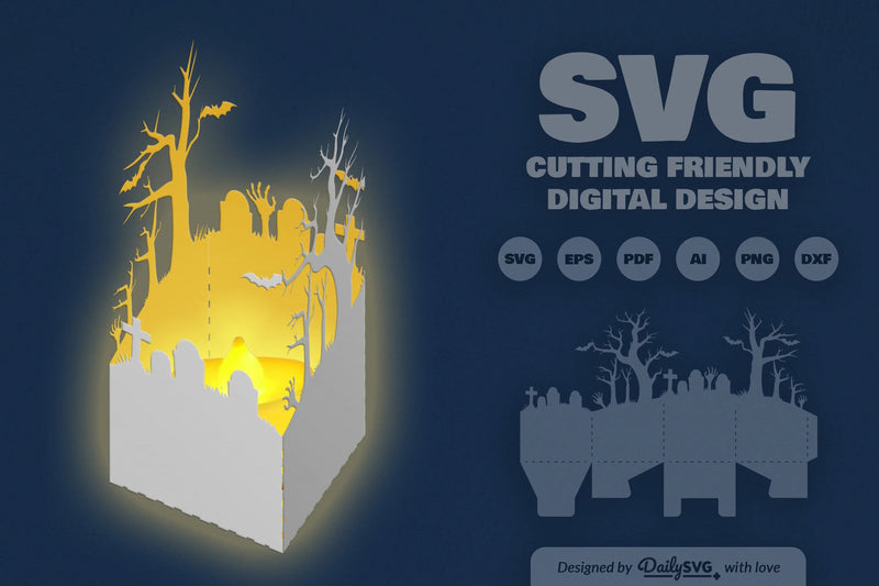Halloween Lantern Papercut Clipart Daily SVG Bundle - CraftNest - Digital Crafting and Art