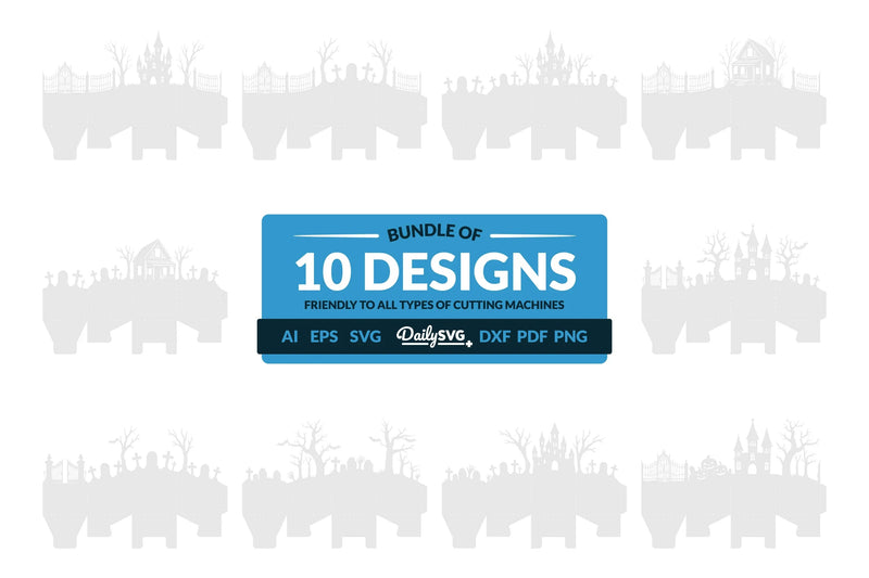 Halloween Lantern Papercut Clipart Daily SVG Bundle - CraftNest - Digital Crafting and Art