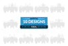 Halloween Lantern Papercut Clipart Daily SVG Bundle