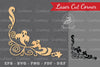 Halloween Laser Cut Corner Clipart Bundle