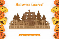 Halloween Lasercut SVG Bundle - CraftNest - Digital Crafting and Art