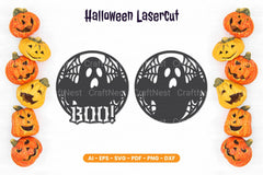 Halloween Lasercut SVG Bundle - CraftNest - Digital Crafting and Art