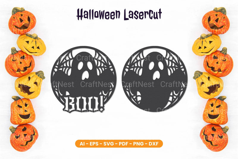 Halloween Lasercut SVG Bundle - CraftNest - Digital Crafting and Art