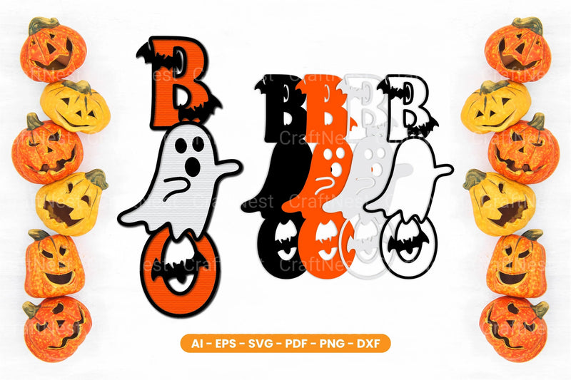 Halloween Lasercut SVG Bundle - CraftNest - Digital Crafting and Art