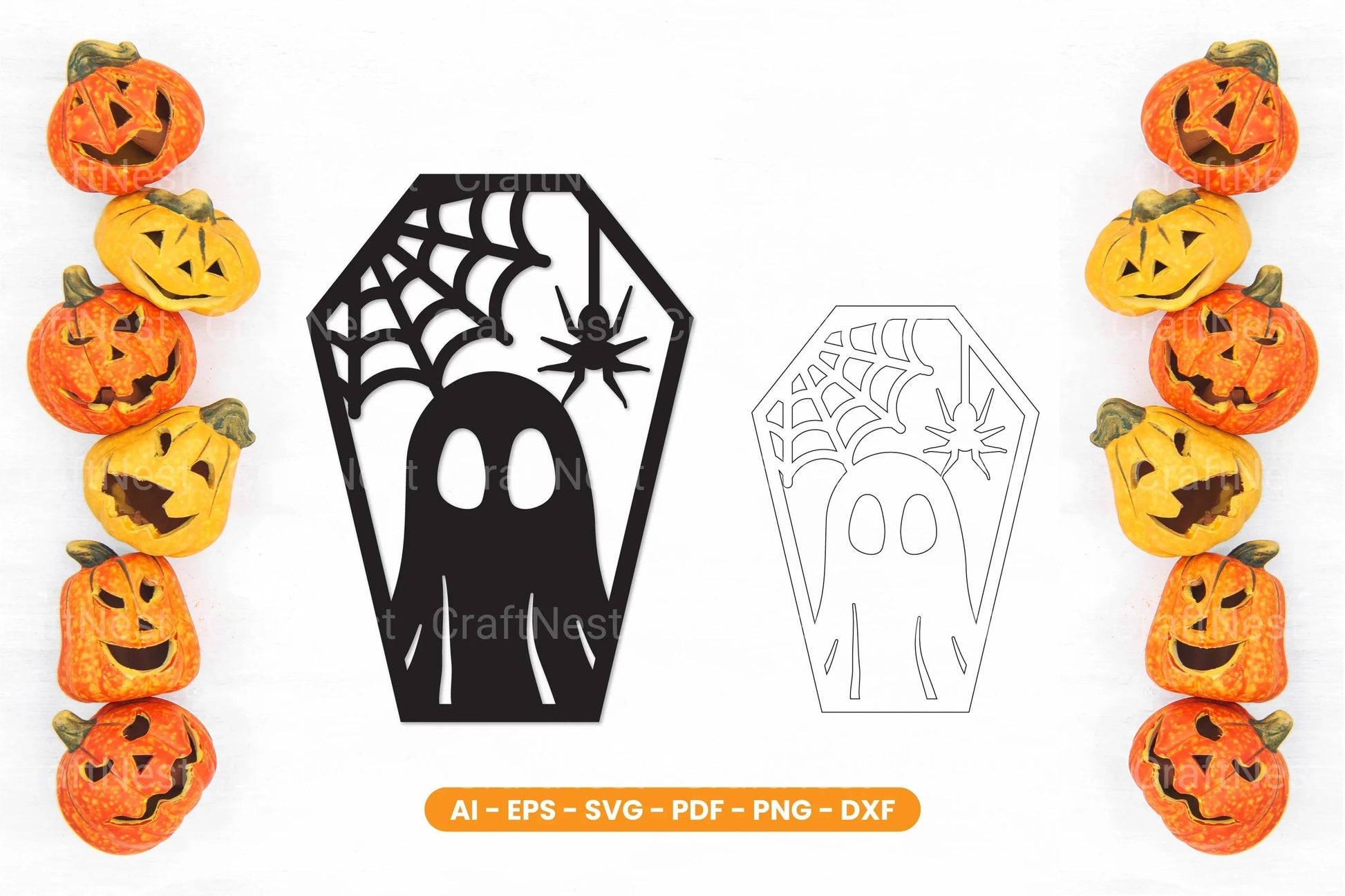Halloween Lasercut SVG Bundle - CraftNest - Digital Crafting and Art