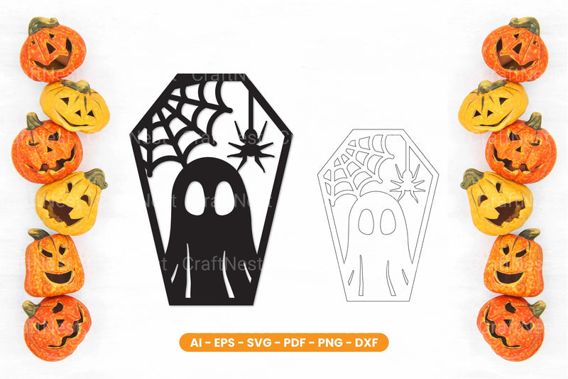 Halloween Lasercut SVG Bundle - CraftNest - Digital Crafting and Art