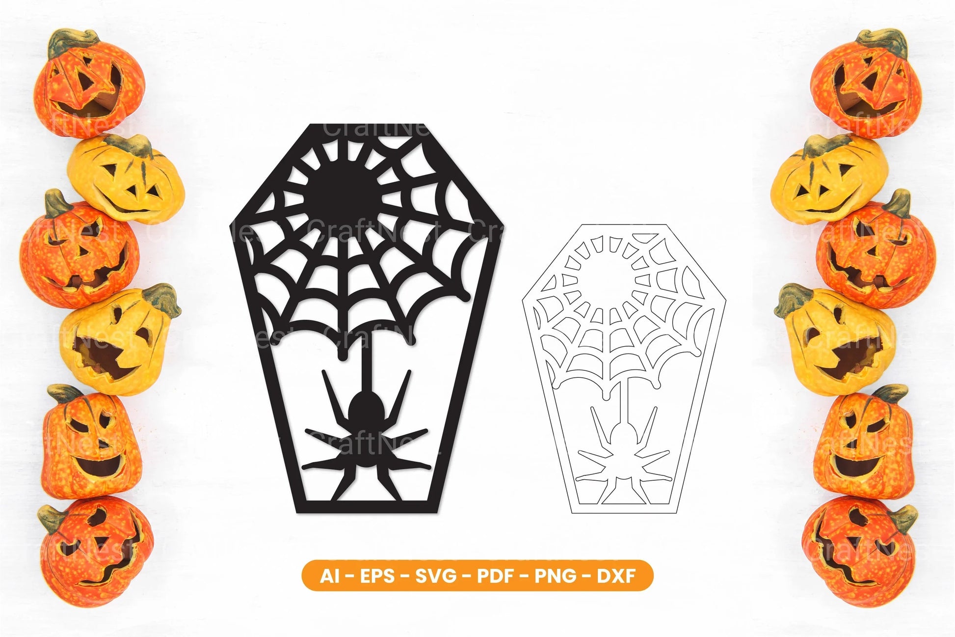 Halloween Lasercut SVG Bundle - CraftNest - Digital Crafting and Art