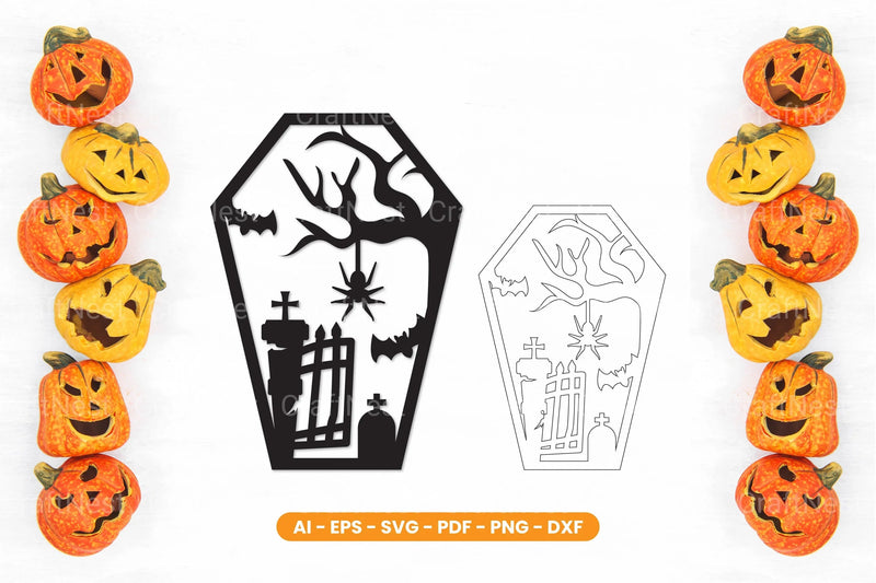 Halloween Lasercut SVG Bundle - CraftNest - Digital Crafting and Art