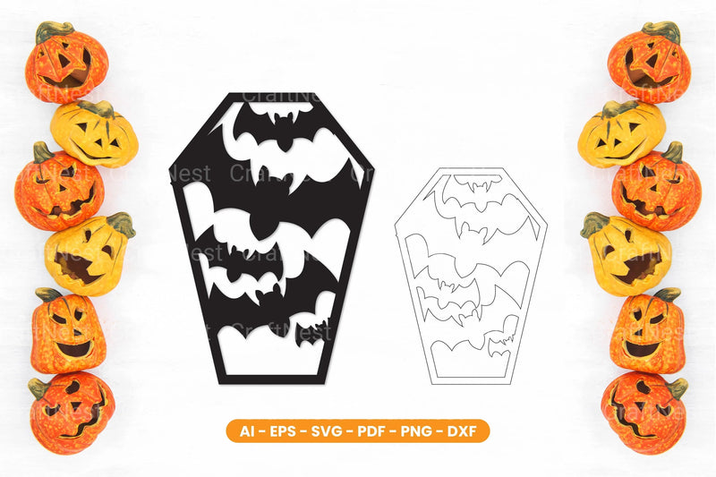 Halloween Lasercut SVG Bundle - CraftNest - Digital Crafting and Art