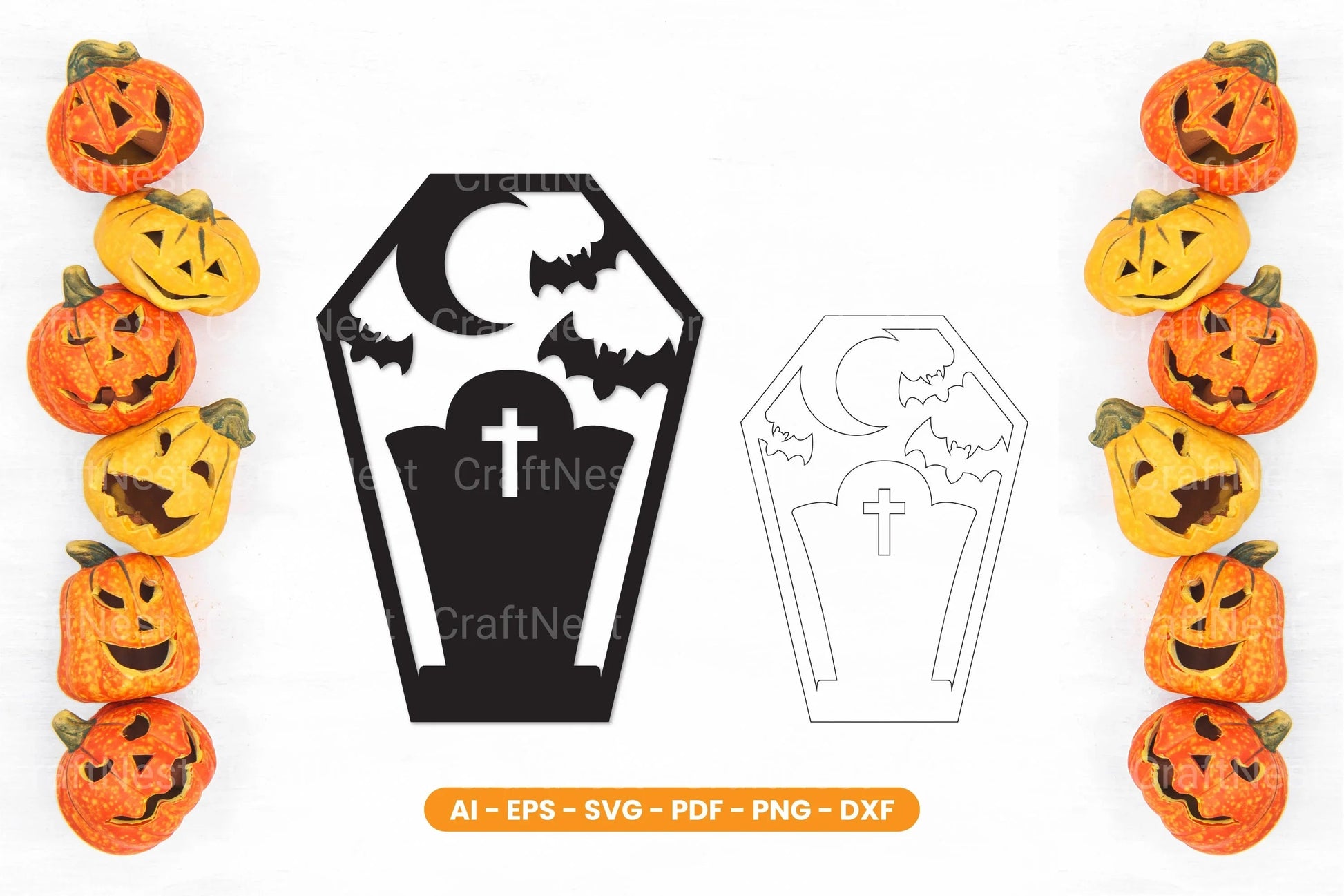 Halloween Lasercut SVG Bundle - CraftNest - Digital Crafting and Art