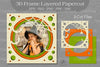 Halloween Layered 3D Frame SVG Bundle