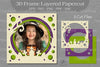 Halloween Layered 3D Frame SVG Bundle