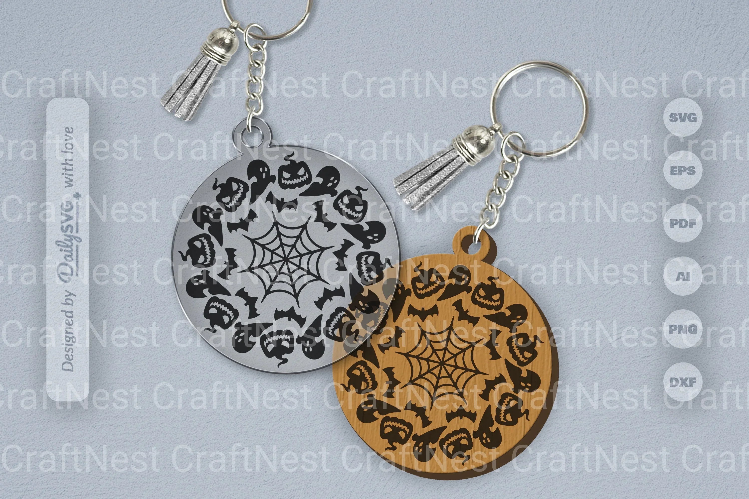 Halloween Mandala SVG Bundle