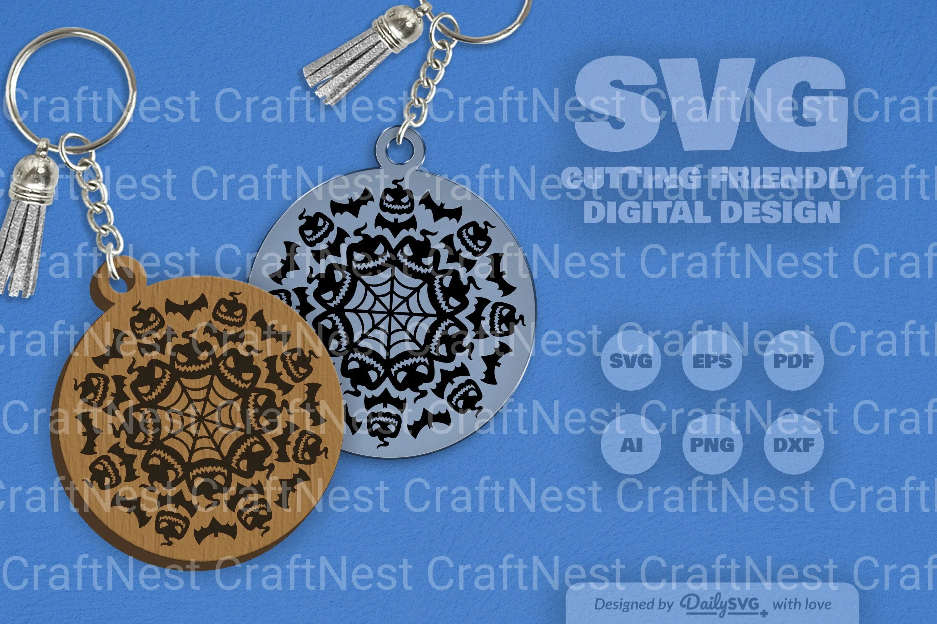 Halloween Mandala SVG Bundle