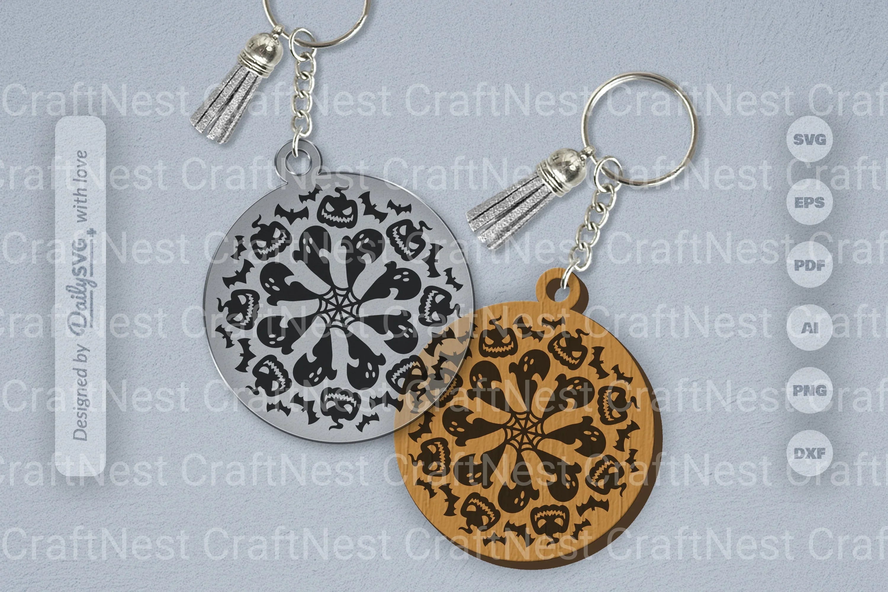 Halloween Mandala SVG Bundle