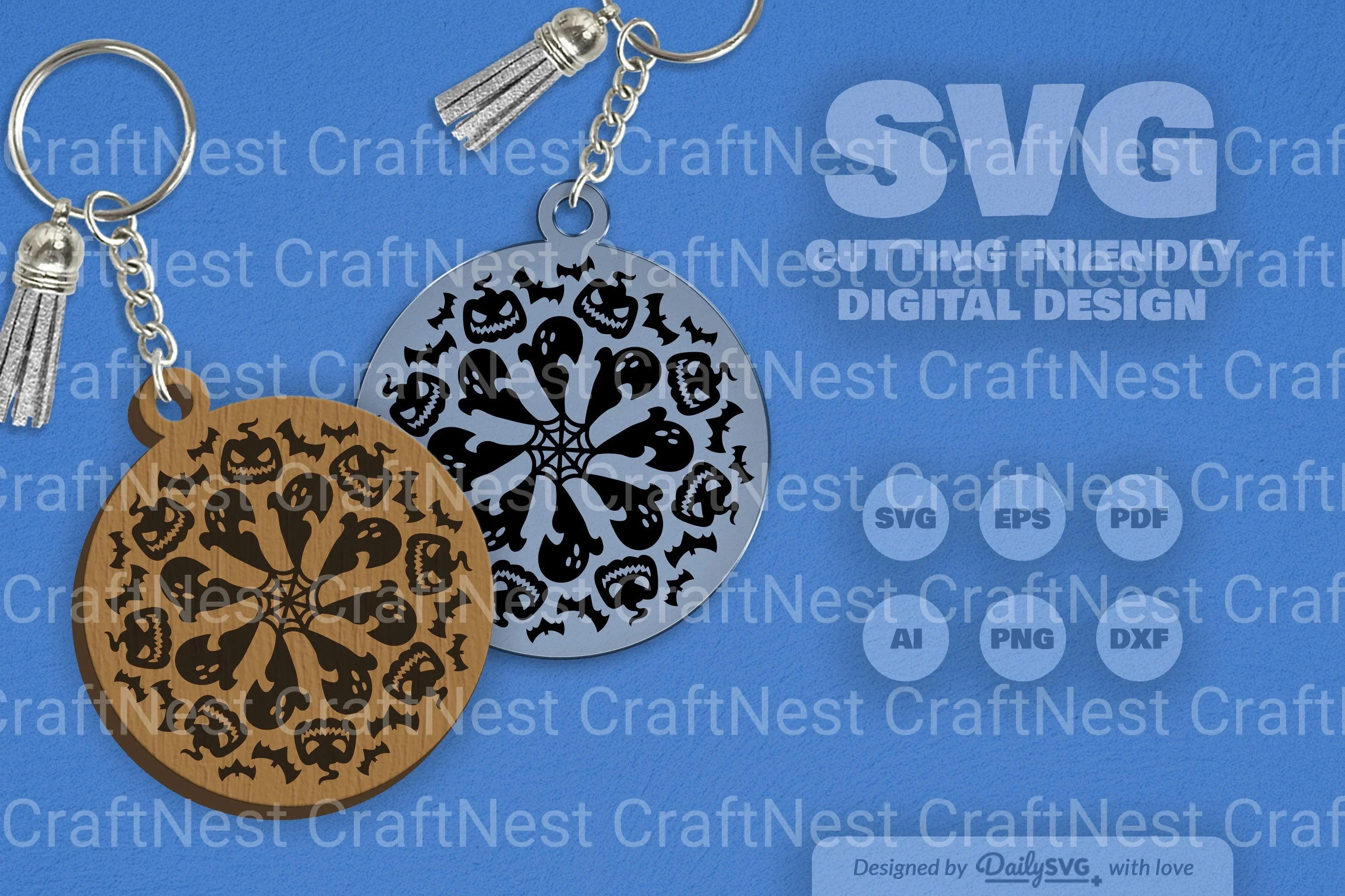 Halloween Mandala SVG Bundle