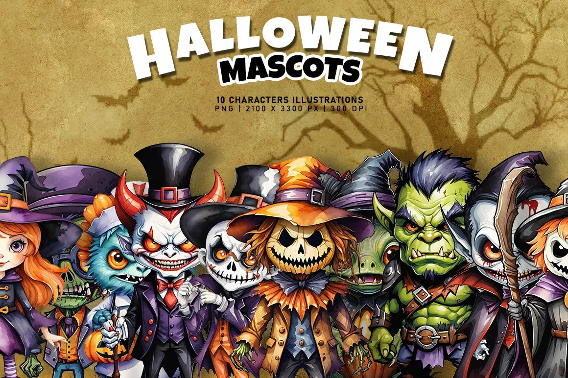 Halloween Mascots