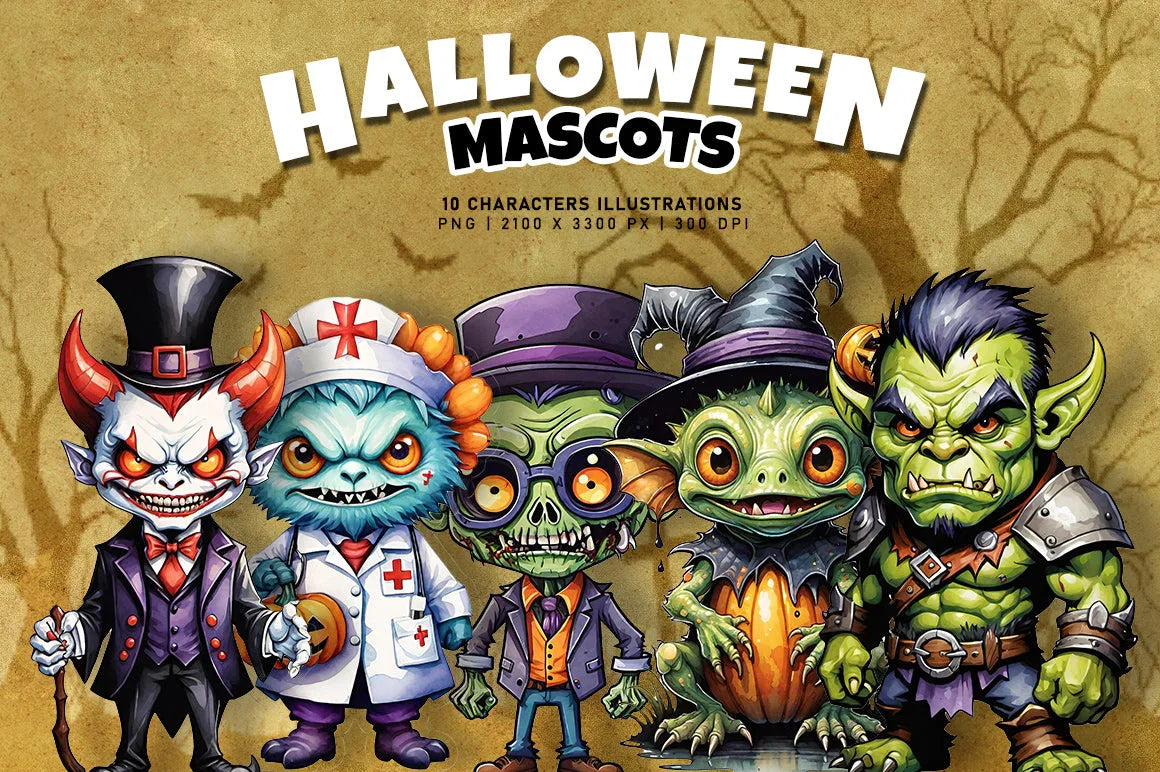 Halloween Mascots