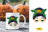 Halloween Messy Bun Clipart Bundle