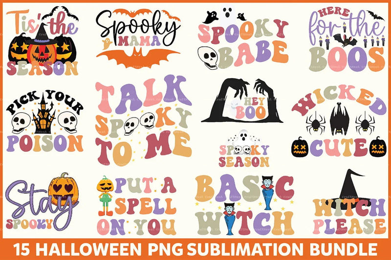 Halloween Clipart Bundle 10 - CraftNest - Digital Crafting and Art