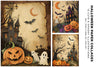 Halloween Paper Collages