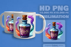 Halloween Poison Bottle Clipart SVG Bundle 7 - CraftNest - Digital Crafting and Art