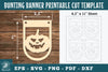 Halloween Pumpkin Bunting Banner Printable - Clipart Bundle