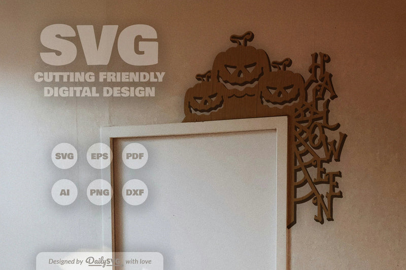 Halloween Pumpkin SVG Bundle 3 - CraftNest - Digital Crafting and Art