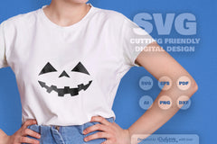 Halloween Pumpkin Face Clipart - Daily SVG Bundles - CraftNest - Digital Crafting and Art
