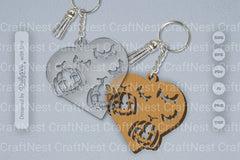 Halloween Pumpkin Heart SVG Bundle 2 - CraftNest - Digital Crafting and Art