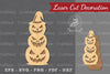 Halloween Pumpkin Laser Cut Decoration Clipart Bundle