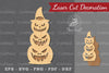 Halloween Pumpkin Laser Cut Decoration Clipart Bundle