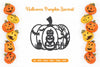 Halloween Pumpkin Lasercut SVG Bundle
