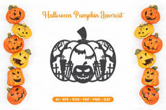 Halloween Pumpkin Lasercut SVG Bundle - CraftNest - Digital Crafting and Art