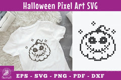 Halloween Pumpkin Pixel Art Clipart Bundle - CraftNest - Digital Crafting and Art