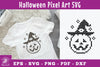Halloween Pumpkin Pixel Art Clipart Bundle