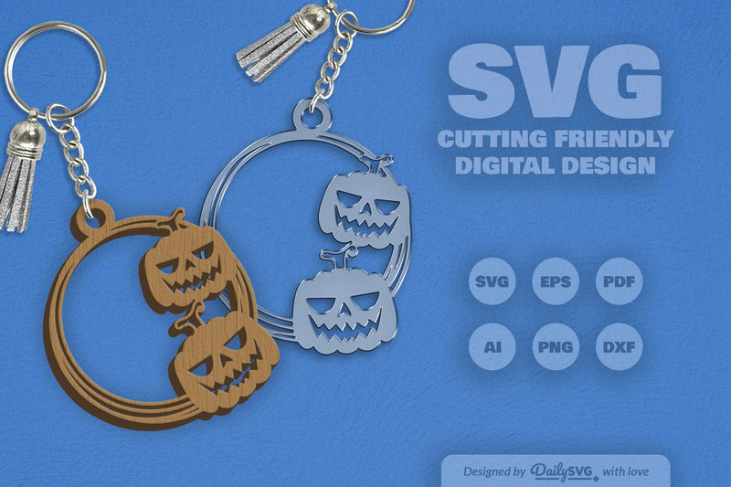 Halloween Pumpkin SVG Bundle 21 - CraftNest - Digital Crafting and Art